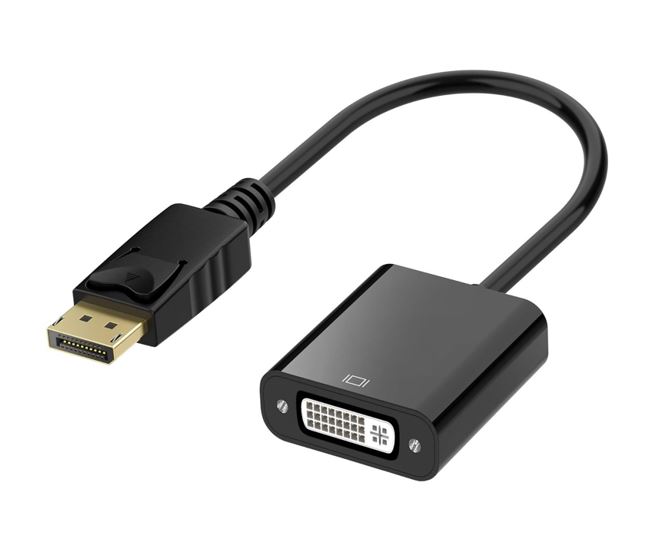 [9320300512173] 9320300512173 Astrotek DisplayPort DP to DVI Adapter Converter Cable 15cm - Male to Female 20 pins to DVI 24+5 pins Compatible for Lenovo Dell HP Monitor Projector