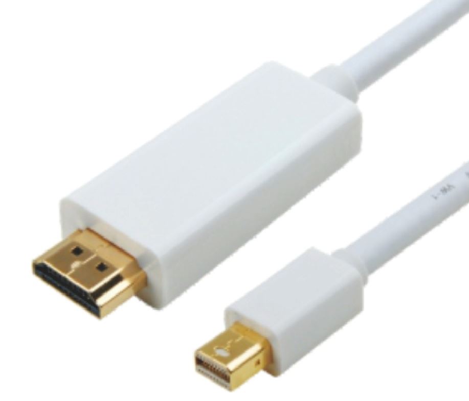 [9320301002833] 9320301002833 Astrotek Mini DisplayPort DP to HDMI Cable 5m - 20 pins Male to 19 pins Male 32AWG Gold Plated