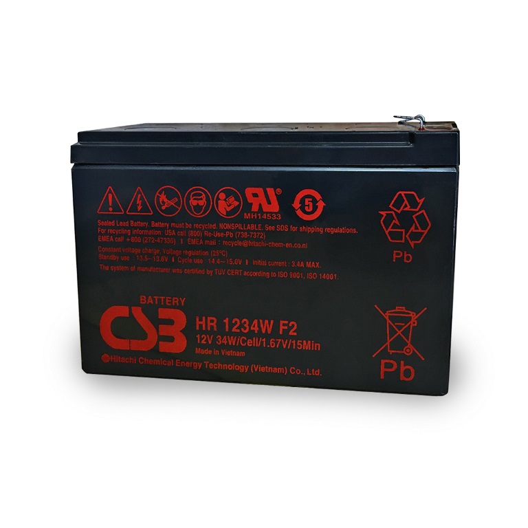 [PSB12-9] PowerShield 12V 9AH Battery, 2 Year Design Life, compatible with all PowerShield UPS models, reliable power source