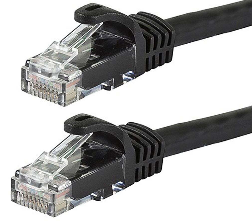 [9320422518923] 9320422518923 Astrotek CAT6 Cable 20m - Black Color Premium RJ45 Ethernet Network LAN UTP Patch Cord 26AWG CU Jacket