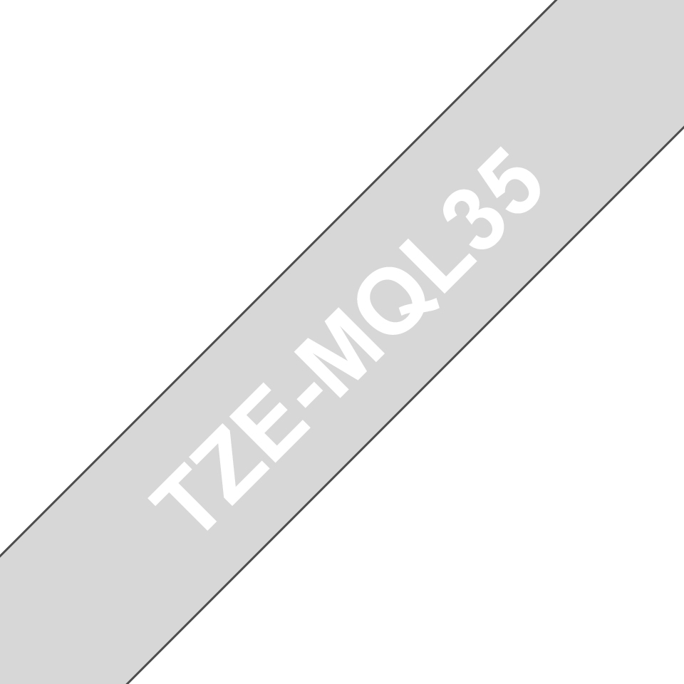 [4977766674805] 4977766674805 TAPE WHITE ON LIGHT GRAY 12MM