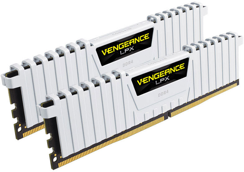 [843591088381] 843591088381 Corsair Vengeance LPX 16GB (2x8GB) DDR4 3200MHz C16 Desktop Gaming Memory White