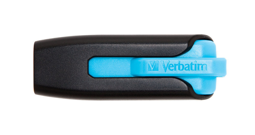[23942491767] 23942491767 Verbatim 16GB V3 USB3.0 Blue Store'n'Go V3; Rectractable USB Storage Drive Memory Stick