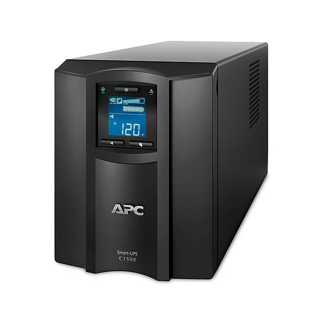 [731304303701] APC Smart-UPS C 1500VA/900W Line Interactive UPS, Tower, 230V/10A Input, 8x IEC C13 Outlets, Lead Acid Battery