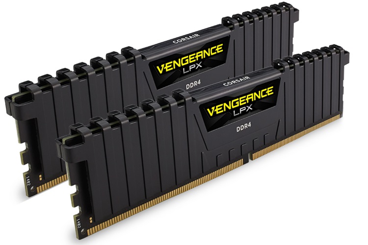 [843591069656] 843591069656 Corsair Vengeance LPX 16GB (2x8GB) DDR4 2133MHz C13 Desktop Gaming Memory Black