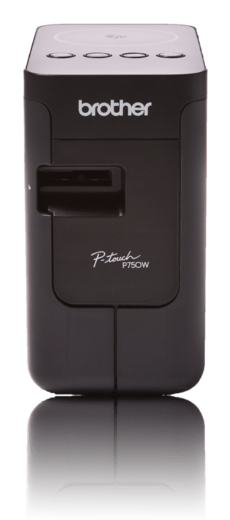 [4977766741767] 4977766741767 Brother PT-P750W PLUG AND PRINT PC AND MAC CONNECTABLE LABELLER  WITH WIRELESS CONNECTION AND NFC- 3.5-24MM TZE TAPE MODEL