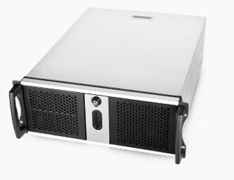 [RM42300H02] RM42300H02 Chenbro RM42300 Black 4U Rackmount Case, No PSU, 2x USB 2.0, External 3x 5.25",Internal 4x 3.5", 1x Slim ODD Slot, 1x 120mm Fan