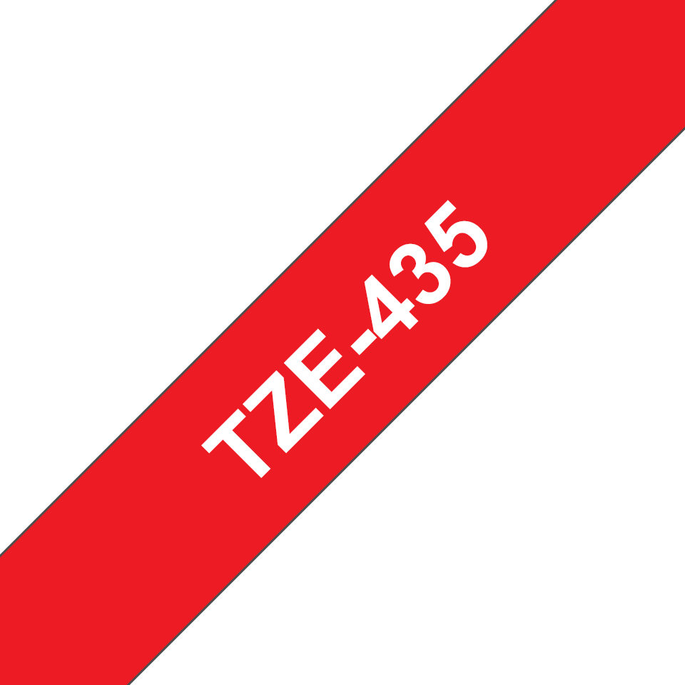 [4977766681889] 4977766681889 Brother White On Red Tape TZE Tape