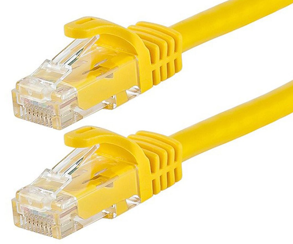[9320422519081] 9320422519081 Astrotek CAT6 Cable 20m - Yellow Color Premium RJ45 Ethernet Network LAN UTP Patch Cord 26AWG CU Jacket