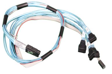 [672042018871] 672042018871 SuperMicro mSAS to 4 x SATA 70cm/SFF-8087 to 4 x SAS/SATA