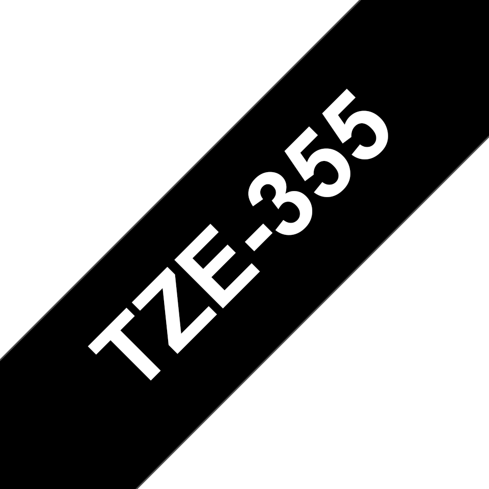 [4977766681797] 4977766681797 Brother 24MM White On Black TZ