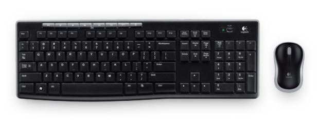 [97855105578] Logitech MK270R Wireless Keyboard and Mouse Combo 2.4GHz Wireless Compact Long Battery Life 8 Shortcut keys