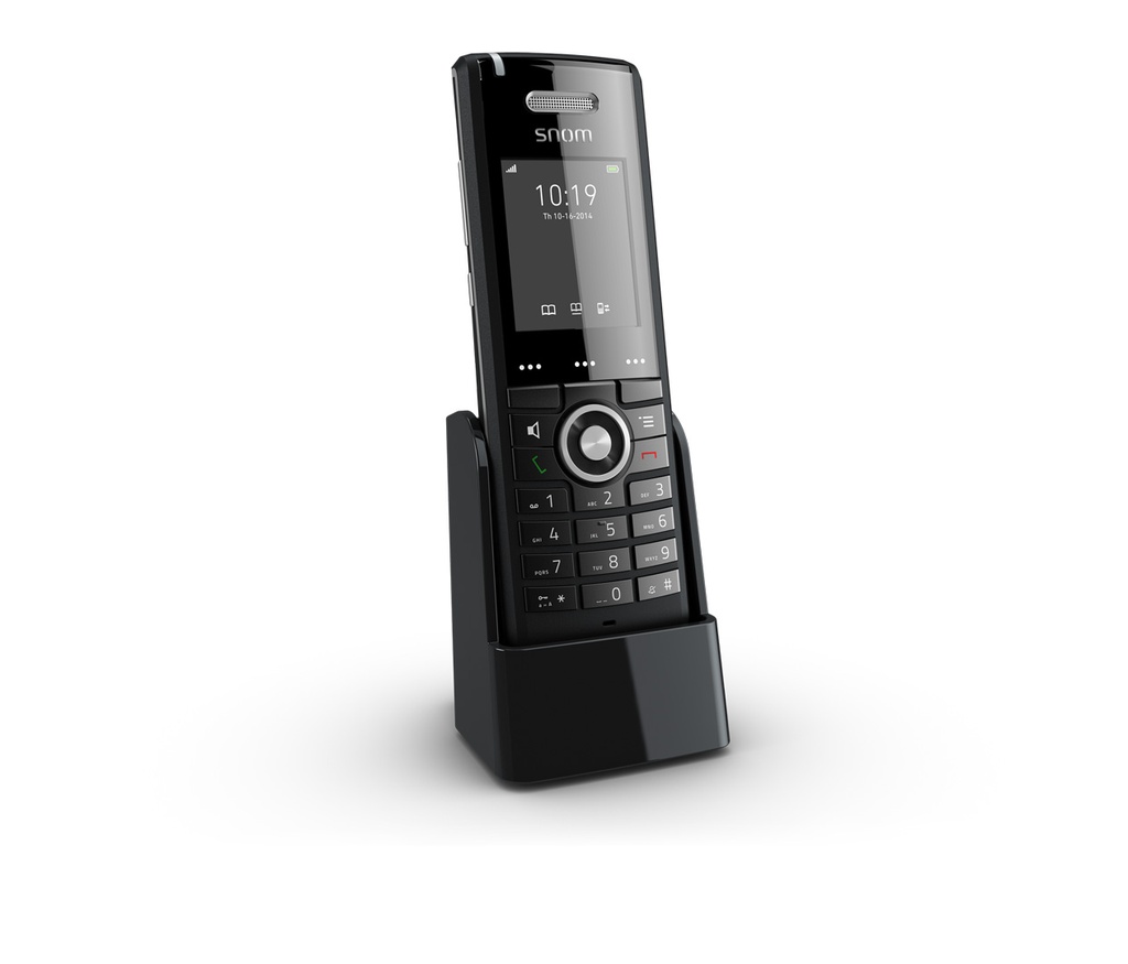 [4260059581813] 4260059581813 SNOM M65 Professional DECT Handset, Wideband HD Audio Quality Corded (LS), Advanced Voice Quality,  6 Polyphonic Ringtones