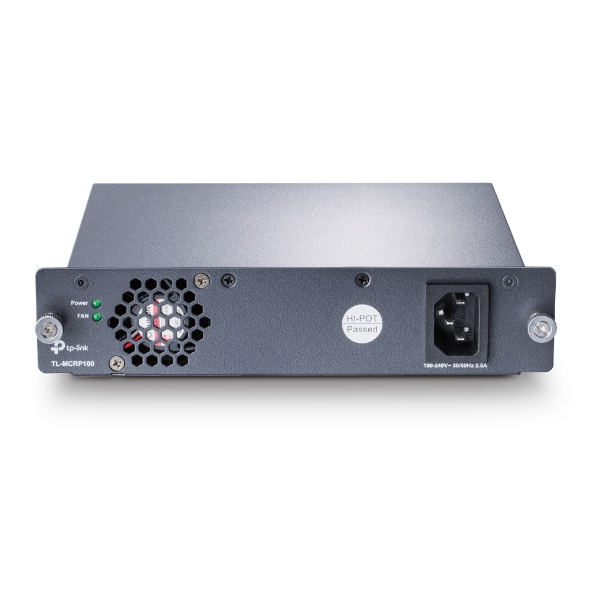 [6935364099848] 6935364099848 TP-Link MCRP100 100-240V Redundant Power Supply Module for TL-MC Series Media Converter
