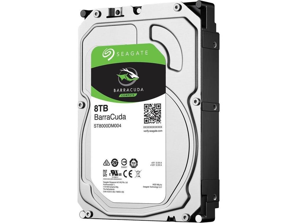 [8719706003766] Seagate 8TB 3.5" Barracuda, 5400RPM SATA3 6Gb/s 256MB Cache HDD. 2 Years Warranty