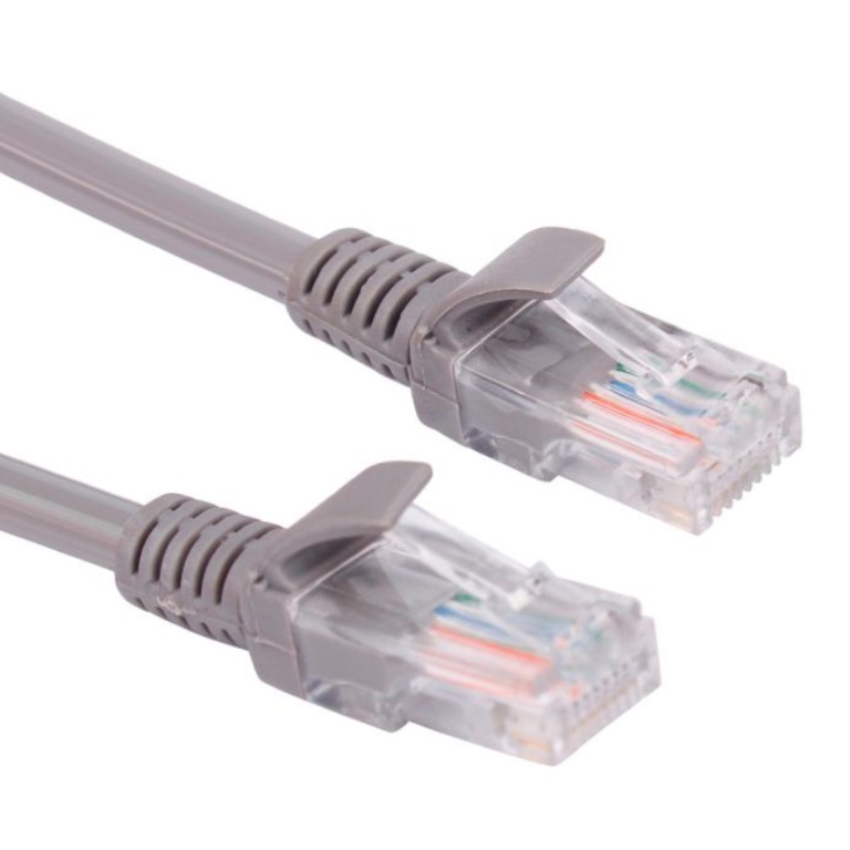 [9318674058878] 9318674058878 Hypertec 0.5m CAT5 RJ45 LAN Ethenet Network Grey Patch Lead  (LS)