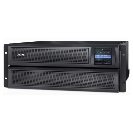 [731304292623] APC Smart-UPS X 3000VA/2700W Line Interactive UPS, 4U RM, 230V/16A Input, 2x IEC C19  8x IEC C13 Outlets, Lead Acid Battery, W/ Network Card