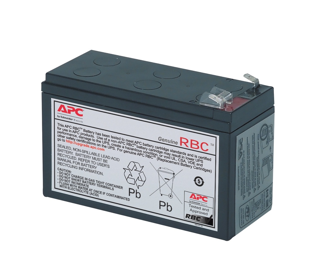 [731304206811] 731304206811 APC Replacement Battery Cartridge #17, Suitable For BE650G1, BE750G, BR700G, BE850M2, BE850G2, BX850M, BE650G, BN600, BN700MC, BN900M