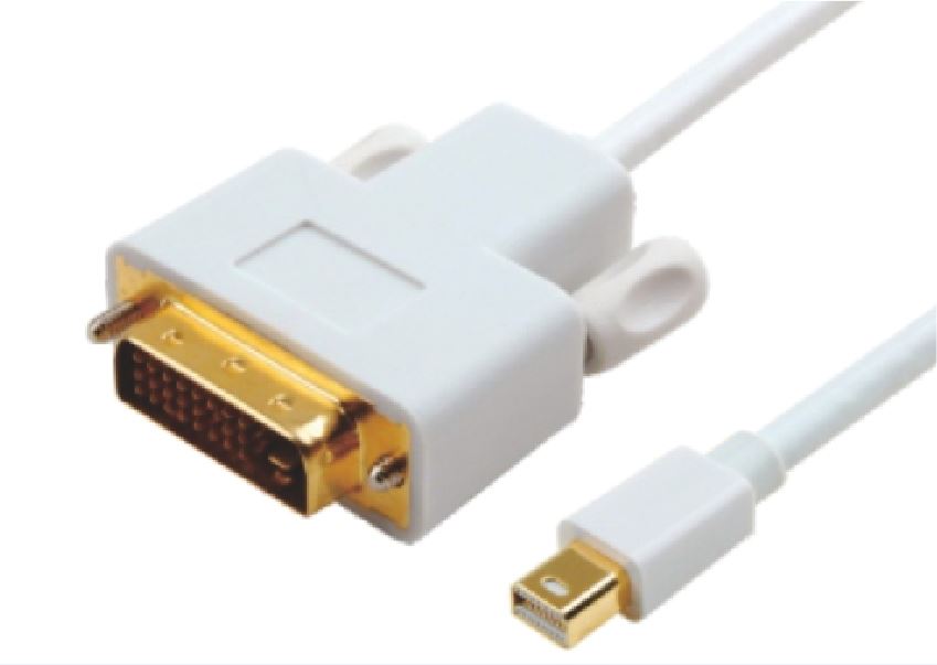 [9320301002819] 9320301002819 Astrotek Mini DisplayPort DP to DVI Cable 2m - 20 pins Male to 24+1 pins Male 32AWG Gold Plated