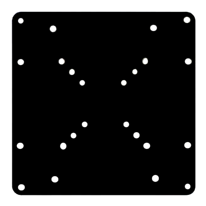 [9341756000205] 9341756000205 Brateck LCD 200X200 VESA Extension Plate Fit most 23"- 42" LED, LCD, Plasma flat panel TVs , Weight Capacity Up to 30kg