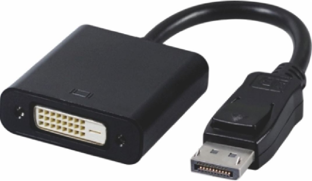 [9320300512265] Astrotek DisplayPort DP to DVI Adapter Converter Male to Female Active Connector Cable 15cm - 20 pins to 24+1 pins EYEfinity 6xDisplays ~CBA-GC-ACTDP
