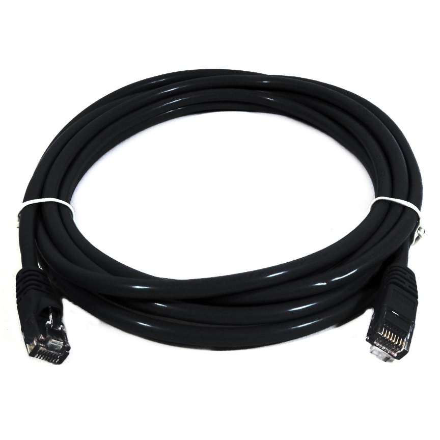 [9341756015117] 9341756015117 8Ware CAT6A Cable 2m - Black Color RJ45 Ethernet Network LAN UTP Patch Cord Snagless