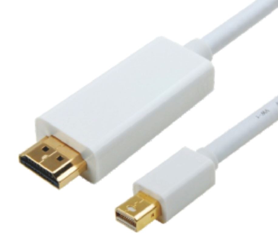 [9320301002826] Astrotek Mini DisplayPort DP to HDMI Cable 2m - 20 pins Male to 19 pins Male Gold plated RoHS