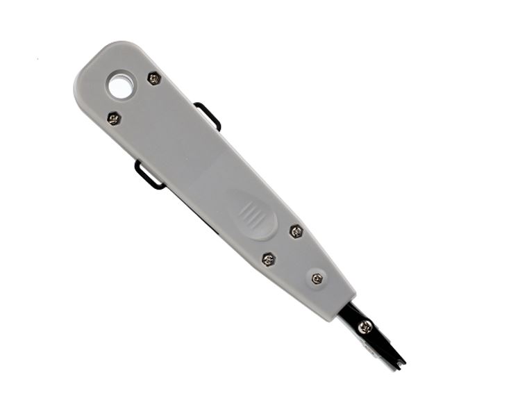 [9320101300313] 9320101300313 Astrotek Networking Punch Down Tool Multifunction Krone Type IDC/Network Wire Cat5  Telephone Impact Terminal Insertion Grey Color