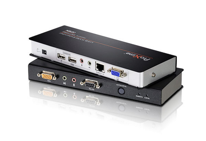 [4710423776432] 4710423776432 Aten KVM Extender Kit VGA/Audio Cat 5 Extender With Deskew, 1920x1200@60Hz 150m, 1280x1024@60Hz 300m