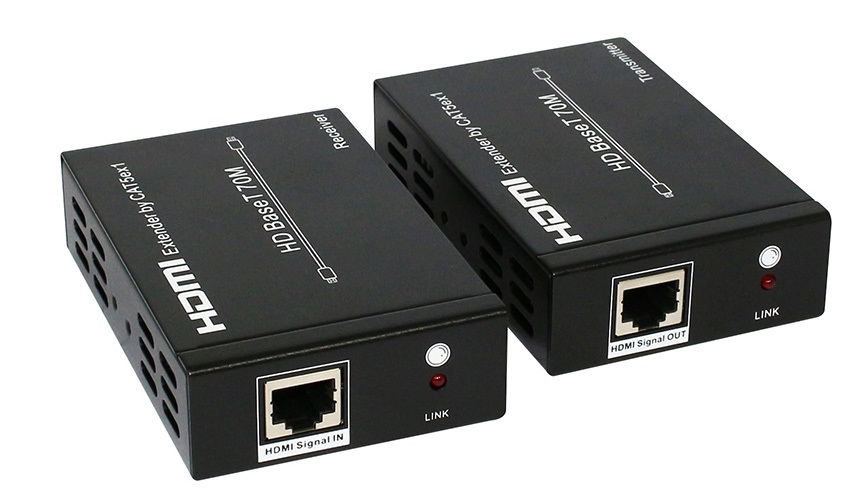 [9320301002598] 9320301002598 Astrotek HDMI Extender over RJ45 CAT5 CAT6 LAN Ethernet Network Converter Splitter for Foxtel Support 40m 4Kx 2K@30hz or 70m 1080p - a pair
