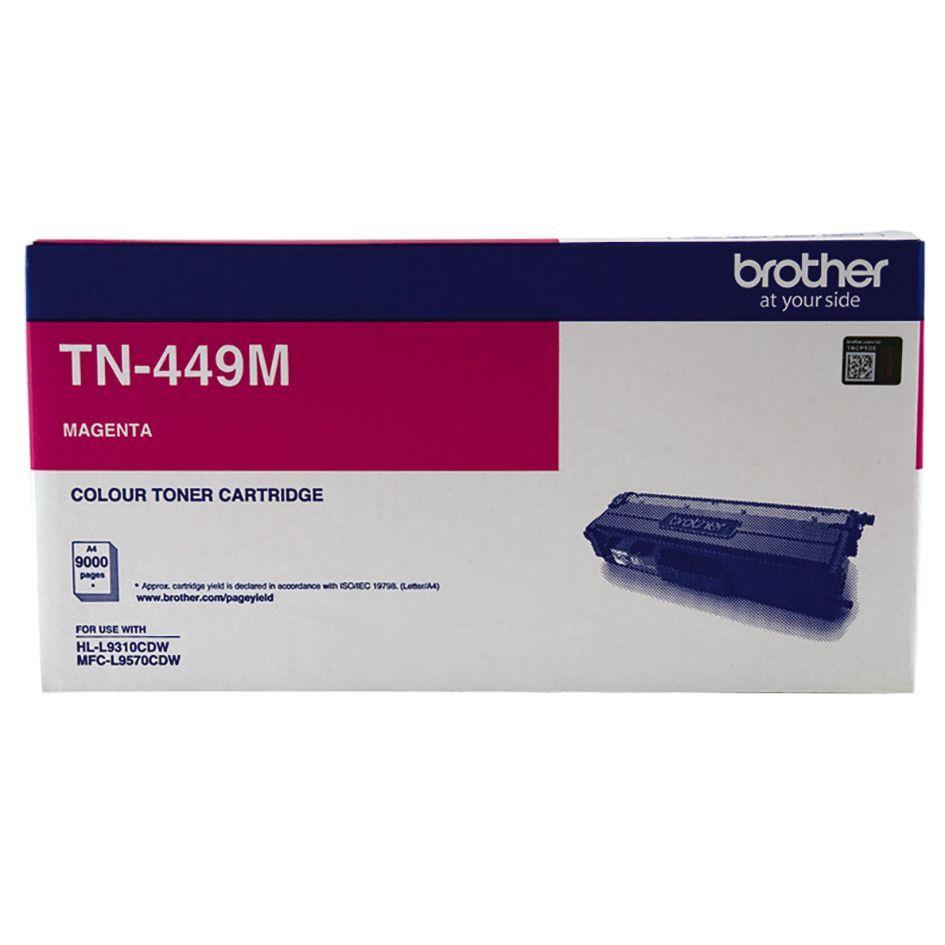 [4977766772464] 4977766772464 Brother MPS Partner Exclusive TN-449M ULTRA HIGH YIELD MAGENTA TONER TO SUIT  HL-L9310CDW, MFC-L9570CDW - 9,000Pages