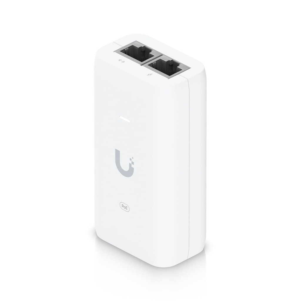 [817882025003] 817882025003 Ubiquiti PoE 802.11AF Adapter, Up to 15W of PoE Output, RJ45 Data Input, AC Cable With Earth Ground, Compitable injector for NHU-U6+, 2Yr Warr
