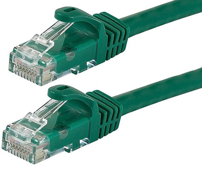 [9320422519050] 9320422519050 Astrotek CAT6 Cable 1m - Green Color Premium RJ45 Ethernet Network LAN UTP Patch Cord 26AWG  CU Jacket