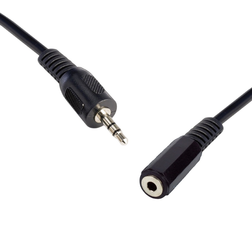 [9341756007228] 9341756007228 8Ware 3.5 Stereo Male to Female 5m Speaker/Microphone Extension Cable