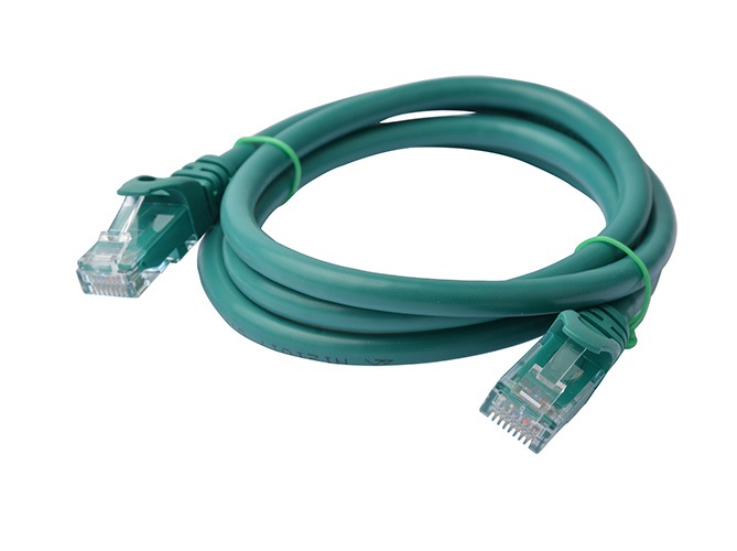 [9341756013014] 9341756013014 8Ware CAT6A Cable 1m - Green Color RJ45 Ethernet Network LAN UTP Patch Cord Snagless