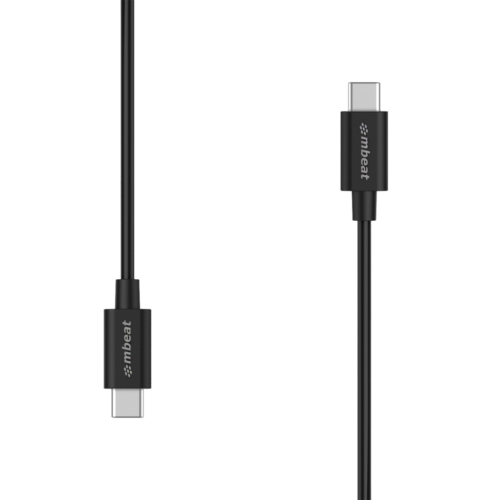 [9346396001919] 9346396001919 mbeat® Prime 2m USB-C to USB-C 2.0 Charge And Sync Cable High Quality/Fast Charge for Mobile Phone Device Samsung Galaxy Note 8 S8 9 Plus LG Huawei