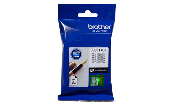 [4977766767309] 4977766767309 Brother LC-3317 Black to Suit - J5330DW/J5730DW/J6530DW/J6730DW/J6930DW