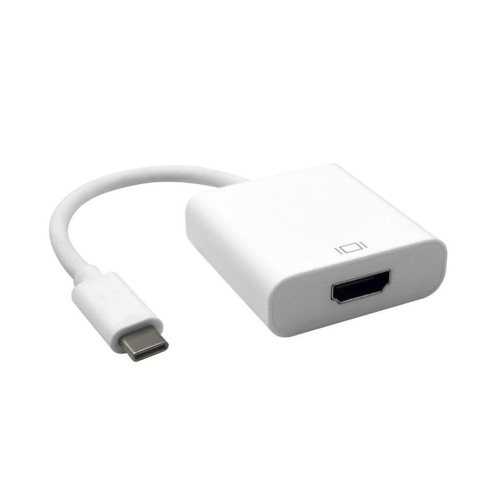 [9320422518558] Astrotek Thunderbolt USB 3.1 Type C (USB-C) to HDMI Video Adapter Converter Male to Female for Apple Macbook Chromebook Pixel White
