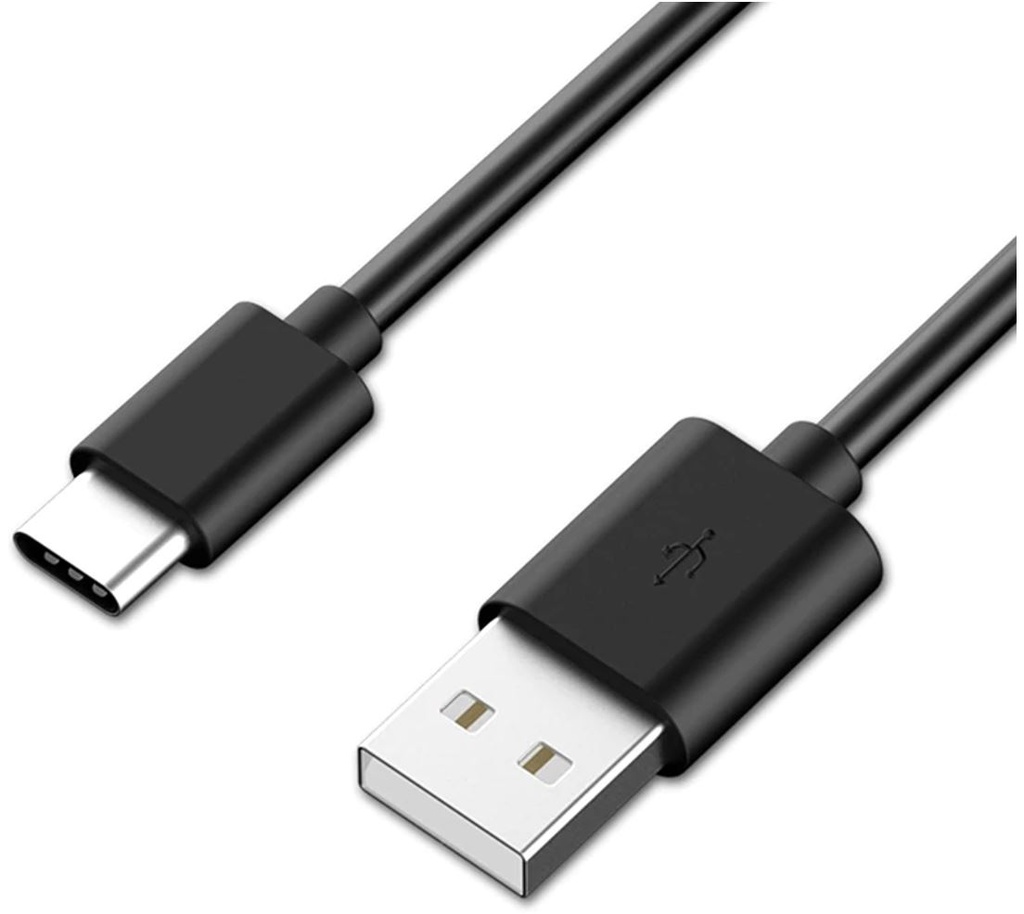 [9320422518725] Astrotek 1m USB-C Type-C Data Sync Charger Cable Black Strong Braided Heavy Duty Charging for Samsung Galaxy Note 8 S8 Plus LG Google Macbook