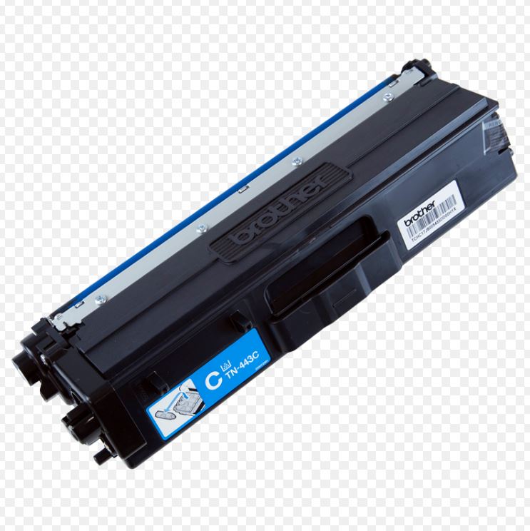 [4977766772280] 4977766772280 Brother TN-443C Colour Laser Toner- High Yield Cyan- to suit HL-L8260CDN/8360CDW MFC-L8690CDW/L8900CDW - 4,000Pages