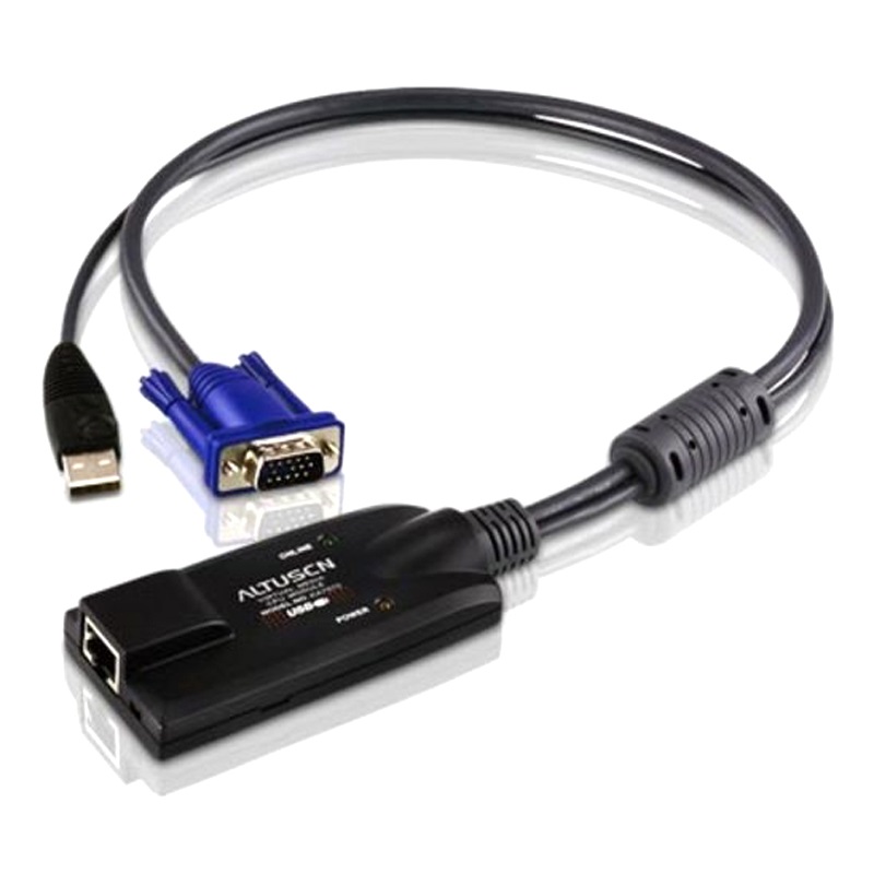 [4710423776784] Aten KVM Cable Adapter with RJ45 to VGA  USB to suit KH15xxA, KH25xxA, KL15xxA series