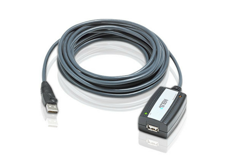 [4710423770737] 4710423770737 Aten 1 Port USB 2.0 5m Active Extension Cable