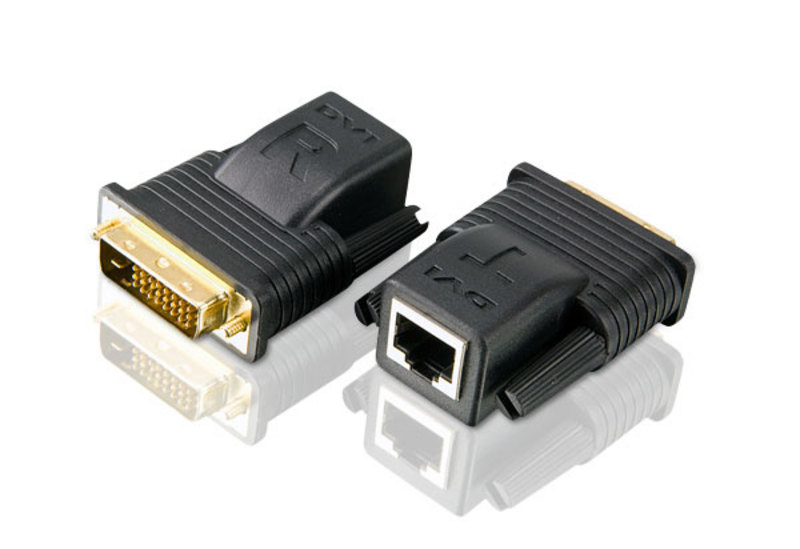 [4710423776531] 4710423776531 Aten Video Extender DVI via Cat 5, Up to 1080P@15m  1080i@20m, Non-Powered, Supports Hot-Plugging,