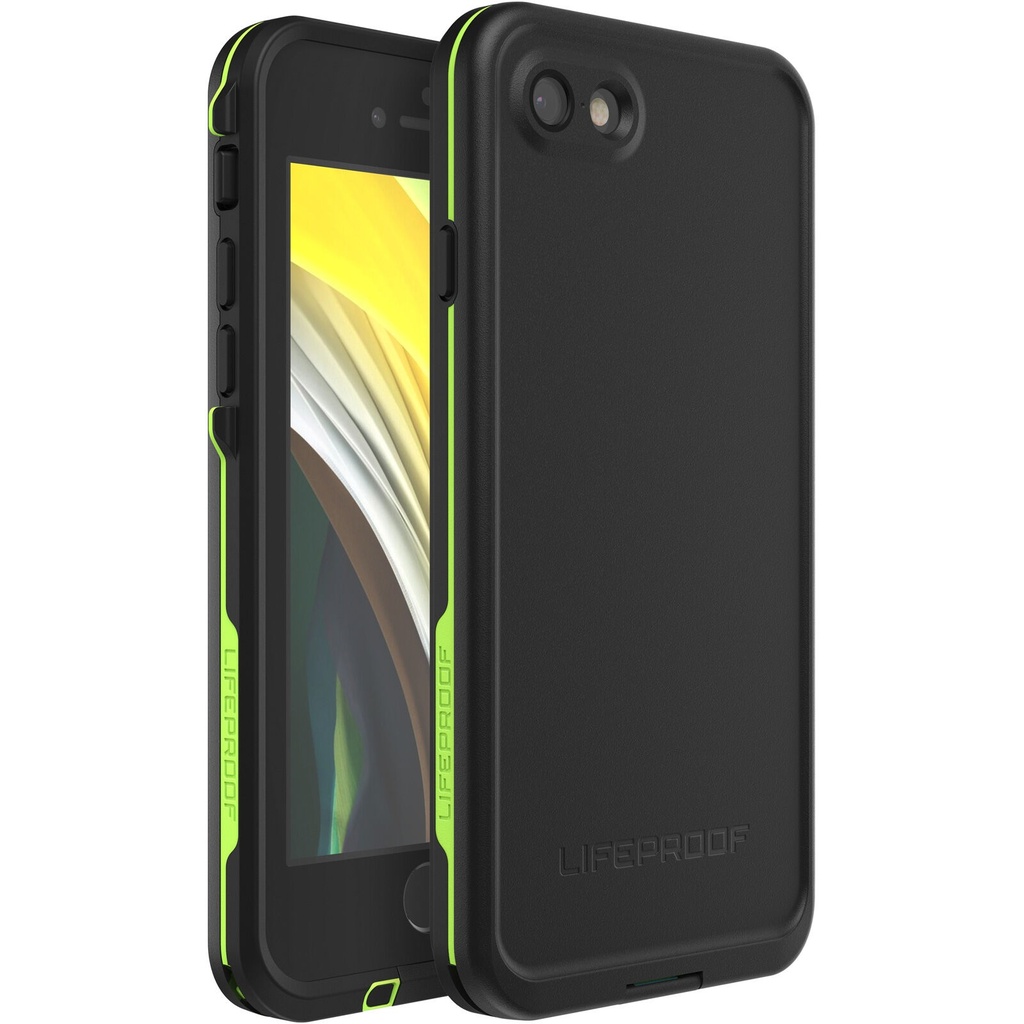 [660543426905] 660543426905 LifeProof FRE Apple iPhone SE (3rd  2nd gen) and iPhone 8/7 Case Night Lite - (77-56788), WaterProof, 2M DropProof, 360° Protection, 7 Years Warranty