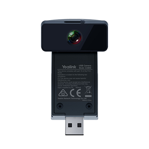 [6938818301795] 6938818301795 Yealink CAM50 Camera Compatible with Yealink SIP-T58W/SIP-T58A IP Phones, 5 mega-pixel HD Camera, 720p@30fps, Ease-of-use, Plug and Play