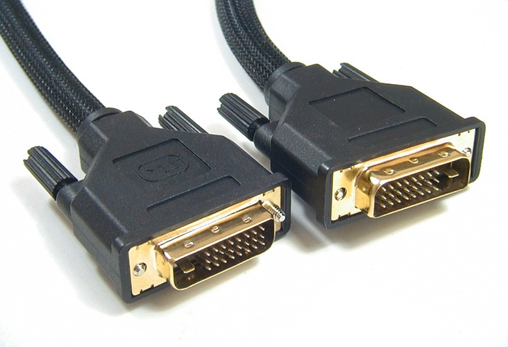 [9320300512012] Astrotek DVI-D Cable 2m - 24+1 pins Male to Male Dual Link 30AWG OD8.6mm Gold Plated RoHS