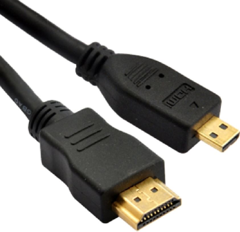 [9320300512050] 9320300512050 Astrotek HDMI to Micro HDMI Cable 3m - 1.4v 19 pins A Male to D Male 34AWG  OD4.2mm Gold Plated RoHS LS