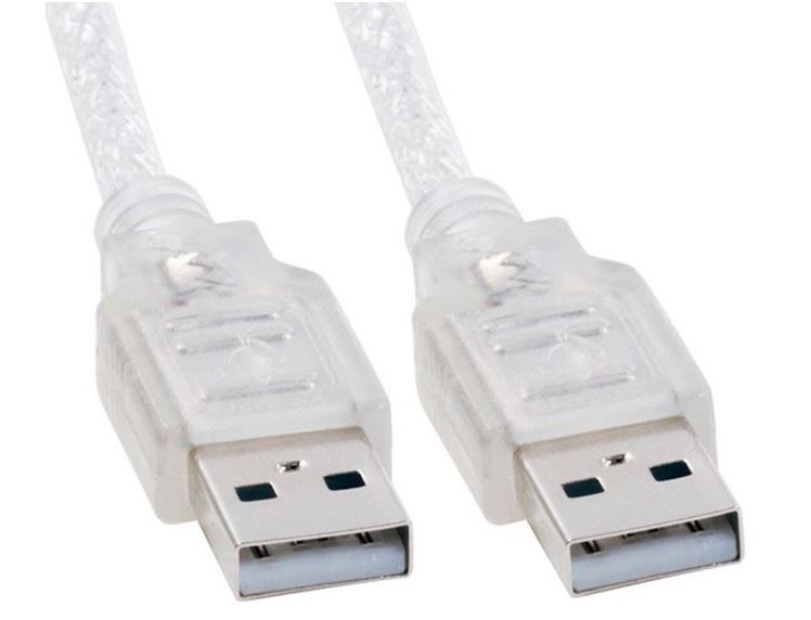 [9341756008867] 9341756008867 8Ware 2m USB 2.0 Cable - Type A to Type A Male to Male High Speed Data Transfer for Printer Scanner Cameras Webcam Keyboard Mouse Joystick
