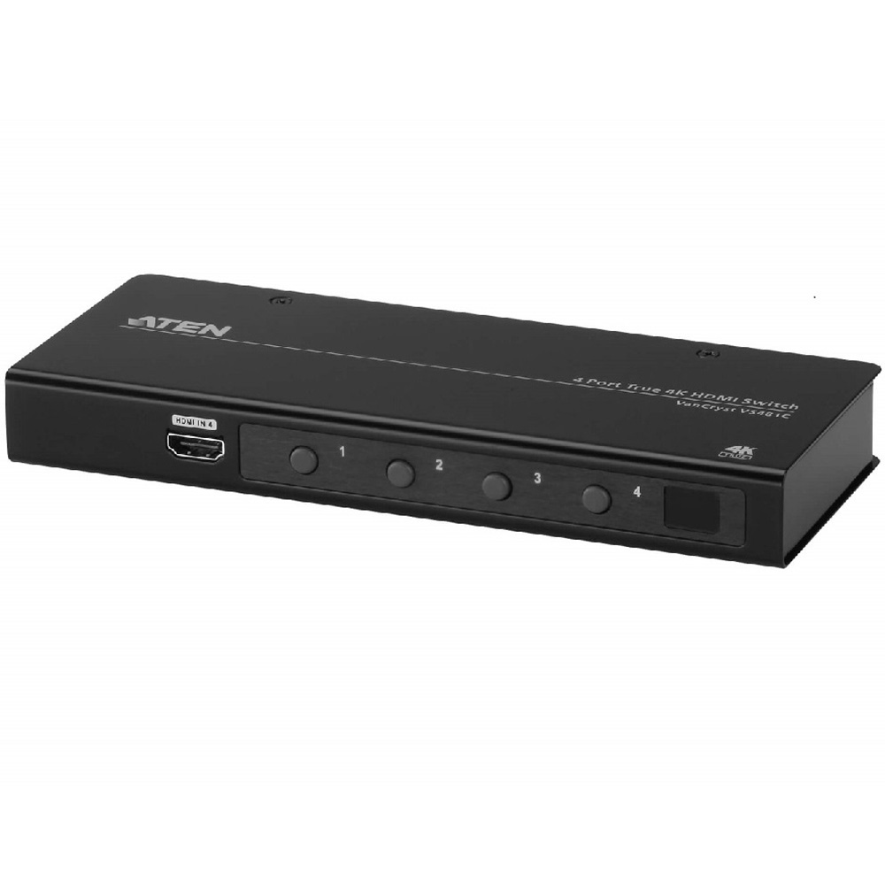 [4719264646270] Aten 4-Port True 4K HDMI Switch