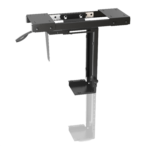 [9341756015193] 9341756015193 Brateck Adjustable Under-Desk ATX Case Mount with Sliding track, Up to 10kg,360° Swivel